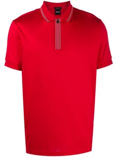 Boss Hugo Boss рубашка поло со вставками в полоску