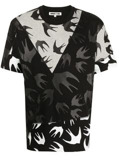 McQ Alexander McQueen футболка с принтом