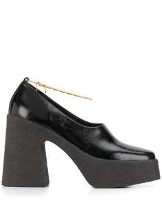Stella McCartney туфли на платформе с цепочкой на щиколотке