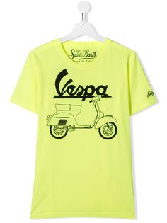 Mc2 Saint Barth футболка с принтом Vespa