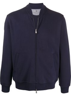 Brunello Cucinelli толстовка из джерси на молнии