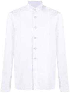 Balmain однотонная рубашка
