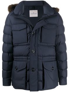 Moncler пуховик на пуговицах