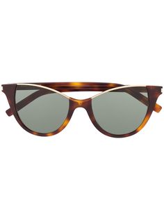 Saint Laurent Eyewear солнцезащитные очки SL368 в оправе кошачий глаз