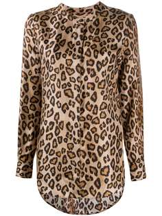 Alberto Biani блузка с леопардовым принтом