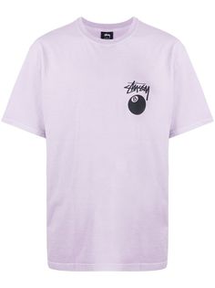 Stussy футболка 8 Ball с круглым вырезом