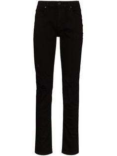 PAIGE Croft rip detail skinny jeans