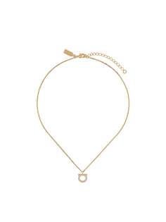 Salvatore Ferragamo колье с подвеской-логотипом