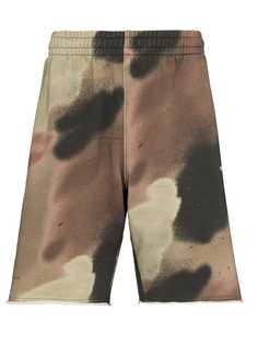 Off-White camouflage-print track shorts