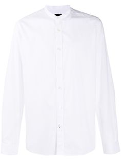 Boss Hugo Boss рубашка с воротником-стойкой
