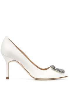 Manolo Blahnik туфли-лодочки с декорированной пряжкой