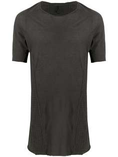 Masnada raw-hem long-line T-shirt