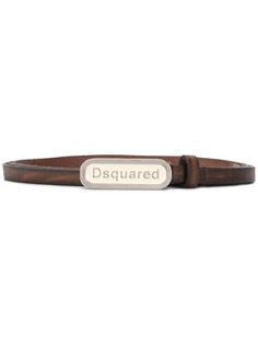 Dsquared2 enamelled buckle belt