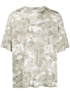 MARCELO BURLON COUNTY OF MILAN футболка с камуфляжным принтом