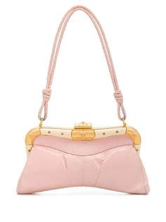 Valentino Pre-Owned сумка на плечо с тиснением под змеиную кожу