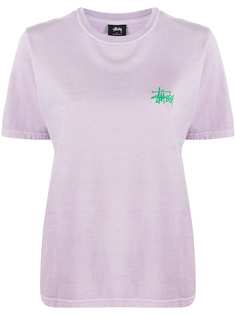 Stussy logo-print crew neck T-Shirt