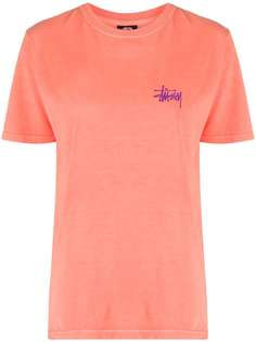 Stussy logo-print crew neck T-Shirt