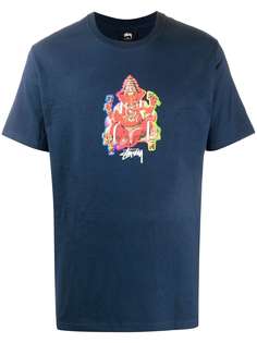 Stussy футболка с принтом