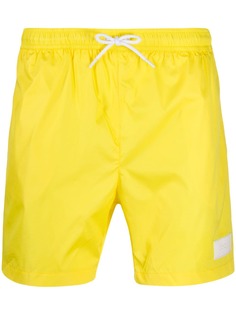 Dondup logo patch swim shorts