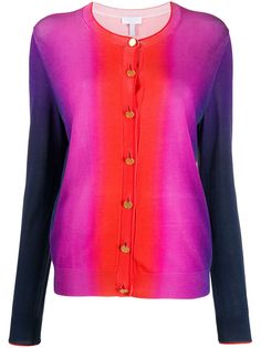 Escada Sport вязаный кардиган с эффектом градиента