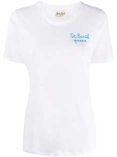 Mc2 Saint Barth футболка Scarlett с вышивкой