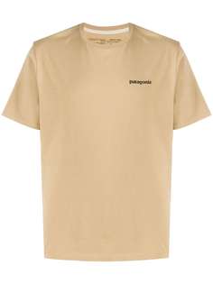 Patagonia logo-print cotton T-shirt