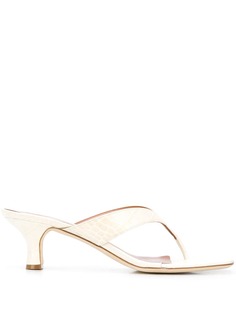 Paris Texas thong strap sandal pumps