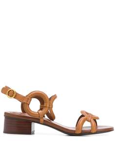 See by Chloé circle strap sandals