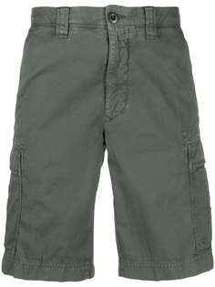 Incotex шорты карго с нашивкой