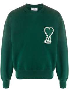 AMI Ami de Coeur patch sweatshirt