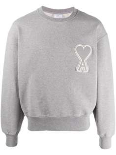 AMI Ami de Coeur patch sweatshirt