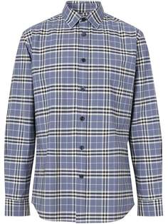 Burberry small scale Check print shirt