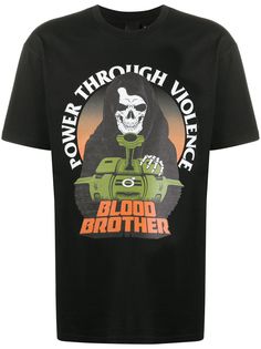 Blood Brother футболка Violence с графичным принтом