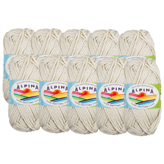 Пряжа Alpina Garry 100 % хлопок