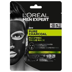 LOreal Paris Men Expert маска очищающая Черный уголь 68 мл