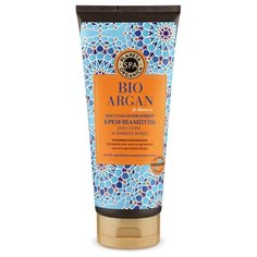 Planeta Organica крем-шампунь Bio Argan de Morocco восстанавливающий для сухих и поврежденных волос 375 мл
