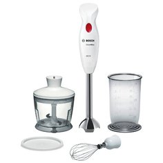 Погружной блендер Bosch MSM 24500, белый/красный