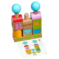 Пирамидка-сортер Lucy & Leo Фигуры и эмоции