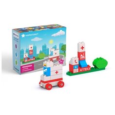 Конструктор Нордпласт Играй, Создавай 480608 Скорая помощь