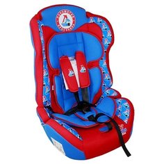 Автокресло группа 1/2/3 (9-36 кг) Kids Planet Локомотив, красный