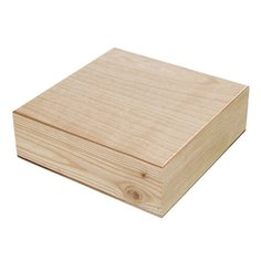 Mr. Carving Заготовка для декорирования Шкатулка с 4 ячейками ВД-486 бежевый