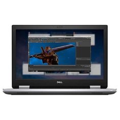Ноутбук DELL Precision 7540 (Intel Core i9 9880H 2300MHz/15.6"/1920x1080/16GB/512GB SSD/DVD нет/NVIDIA Quadro RTX 4000 8GB/Wi-Fi/Bluetooth/Windows 10 Pro) 7540-9324 серый