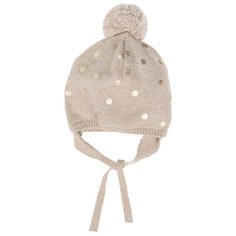 Шапка Gulliver Baby размер 46-48, бежевый