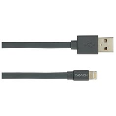 Кабель Canyon USB - Lightning (CNS-MFIC2) 0.96 м dark grey