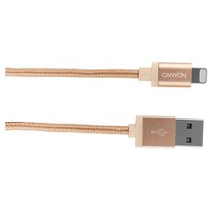 Кабель Canyon USB - Lightning (CNS-MFIC3) 0.96 м gold