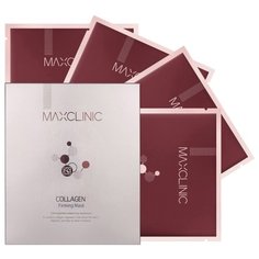 MAXCLINIC Тканевая маска с коллагеном Collagen Firming Mask, 18 мл, 4 шт.