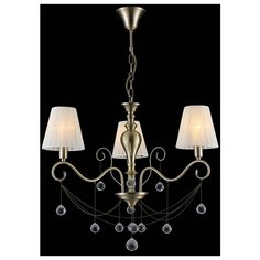 Люстра Natali Kovaltseva MONZA I 70075-3C ANTIQUE, E14, 120 Вт