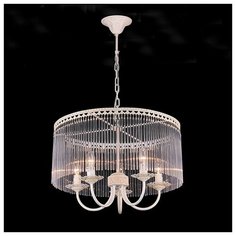 Люстра Natali Kovaltseva 11301 11301/5C IVORY, E14, 300 Вт