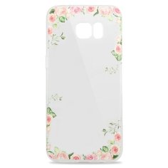 Чехол Pastila Summer mood для Samsung Galaxy S7 Edge Цветочная рамка