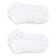 Носки Gulliver Baby комплект из 2 пар, размер 14-16, белый